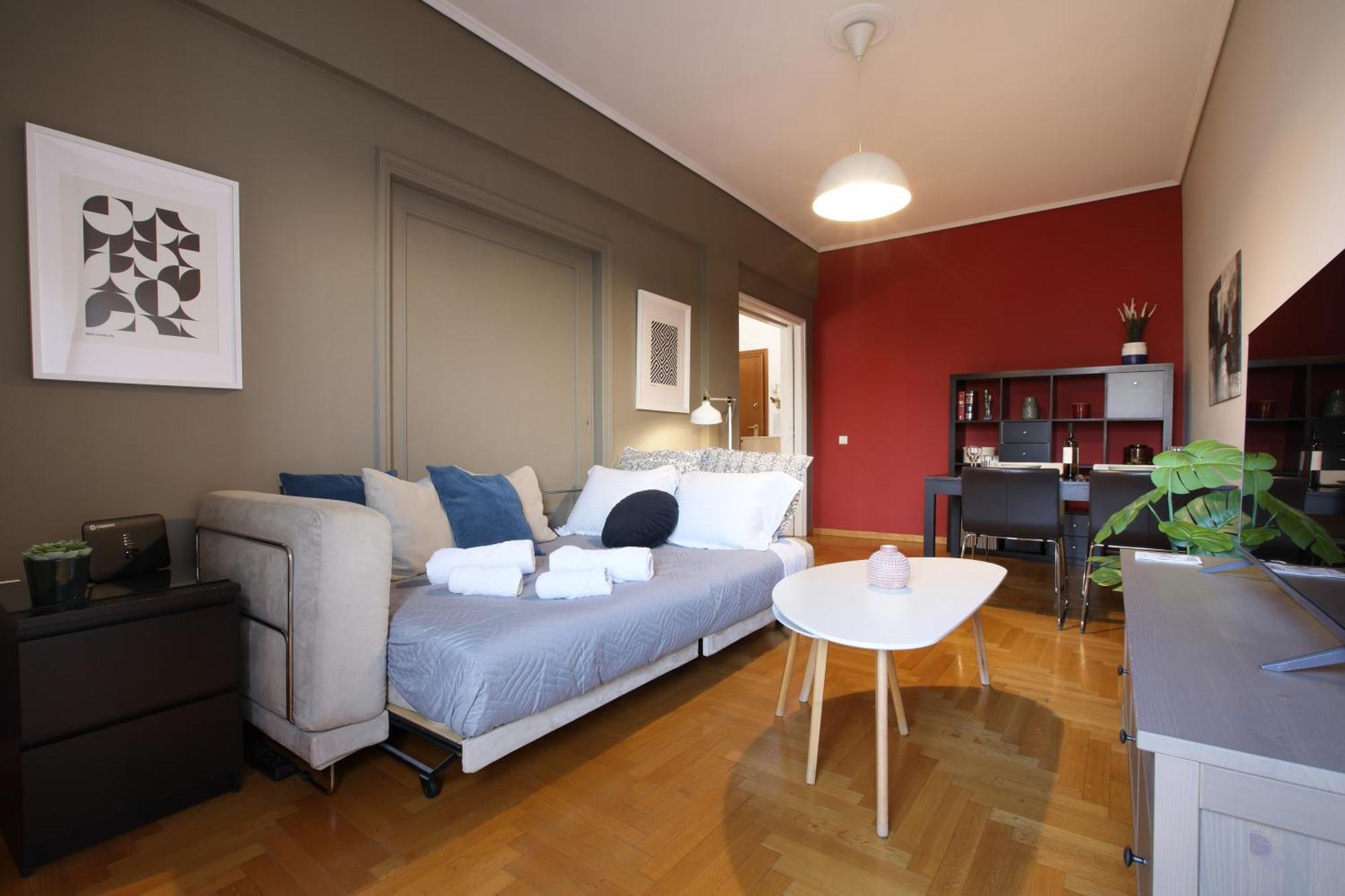 Modern 2Bd Apartment Next To Acropolis Афины Экстерьер фото