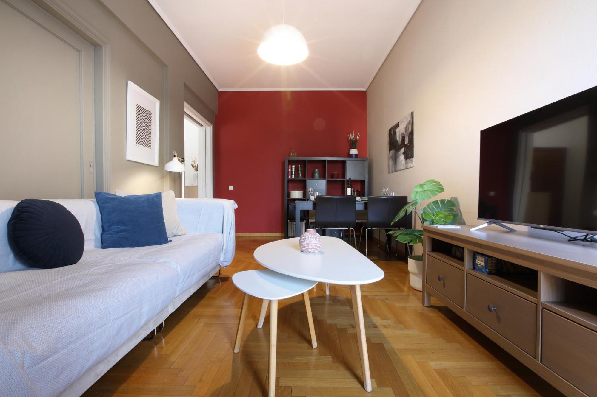 Modern 2Bd Apartment Next To Acropolis Афины Экстерьер фото